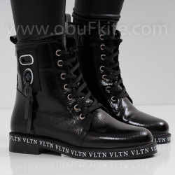 ДАМСКИ БОТИ - 29101902 BLACK-LACI