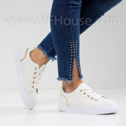 ДАМСКИ КЕЦОВЕ - 1601-115211409 WHITE