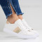 ДАМСКИ КЕЦОВЕ - 1601-112211410 WHITE-BEIGE