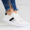 ДАМСКИ КЕЦОВЕ - 1601-112211410 WHITE-BLACK