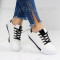 ДАМСКИ КЕЦОВЕ - 1601-982211312 WHITE-BLACK