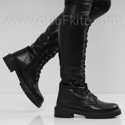 ДАМСКИ БОТУШИ - 02111905 BLACK