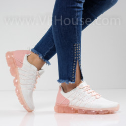 ДАМСКИ МАРАТОНКИ - 1601-9113212520 WHITE-PINK