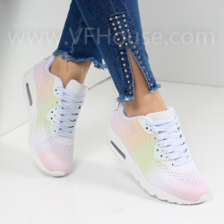 ДАМСКИ МАРАТОНКИ - 1601-711212122 WHITE-MULTI