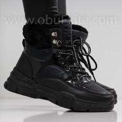 ДАМСКИ БОТИ - 08111909 BLACK