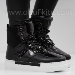 ДАМСКИ БОТИ - 08111910 BLACK