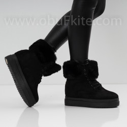 ДАМСКИ БОТИ - 08111913 BLACK