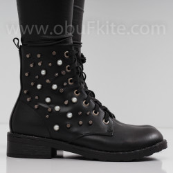 ДАМСКИ БОТИ - 08111915 BLACK