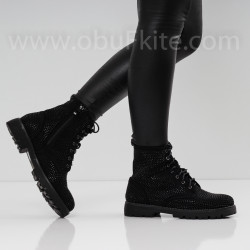 ДАМСКИ БОТИ - 08111916 BLACK