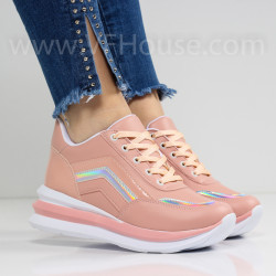 ДАМСКИ КЕЦОВЕ НА ПЛАТФОРМА - 1701-419212002 PINK