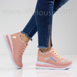 ДАМСКИ КЕЦОВЕ НА ПЛАТФОРМА - 1701-419212002 PINK