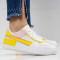 ДАМСКИ КЕЦОВЕ - 1901-01211701 WHITE-YELLOW