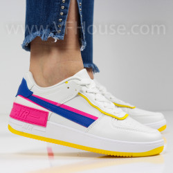ДАМСКИ КЕЦОВЕ - 1901-01211701 WHITE-BLUE