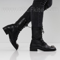 ДАМСКИ БОТИ - 26111909 BLACK