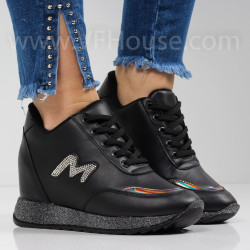 ДАМСКИ КЕЦОВЕ НА ПЛАТФОРМА - 2001-374212002 BLACK