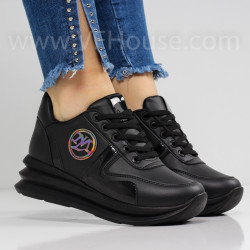 ДАМСКИ КЕЦОВЕ НА ПЛАТФОРМА - 2001-201211806 BLACK