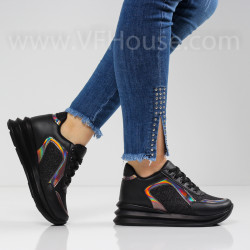 ДАМСКИ КЕЦОВЕ НА ПЛАТФОРМА - 2001-226211807 BLACK