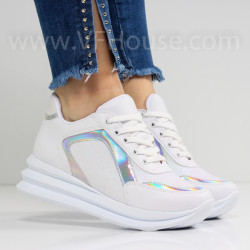 ДАМСКИ КЕЦОВЕ НА ПЛАТФОРМА - 2001-226211807 WHITE