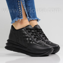 ДАМСКИ КЕЦОВЕ НА ПЛАТФОРМА - 2001-173211808 BLACK