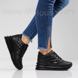 ДАМСКИ КЕЦОВЕ НА ПЛАТФОРМА - 2001-173211808 BLACK