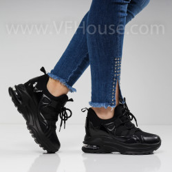 ДАМСКИ КЕЦОВЕ НА ПЛАТФОРМА - 3001-233213502 BLACK