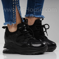 ДАМСКИ КЕЦОВЕ НА ПЛАТФОРМА - 3001-233213502 BLACK