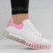 ДАМСКИ КЕЦОВЕ - 06121901 WHITE/PINK