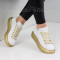 ДАМСКИ КЕЦОВЕ - 06121902 WHITE/GOLD