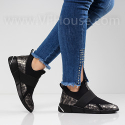 ДАМСКИ МАРАТОНКИ - 3001-002211709 BLACK-KROKO