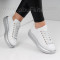 ДАМСКИ КЕЦОВЕ - 06121902 WHITE/SILVER