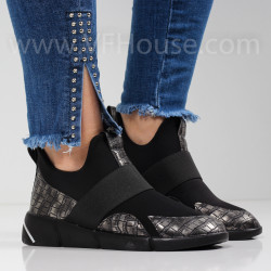 ДАМСКИ МАРАТОНКИ - 3001-002211709 BLACK-KROKO