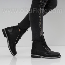 ДАМСКИ БОТИ - 11121901 BLACK/PU