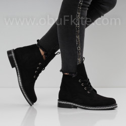 ДАМСКИ БОТИ - 11121901 BLACK