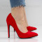 ДАМСКИ ОБУВКИ НА ТОК - 3001-3026212015 RED