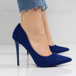 ДАМСКИ ОБУВКИ НА ТОК - 3001-1512212018 BLUE