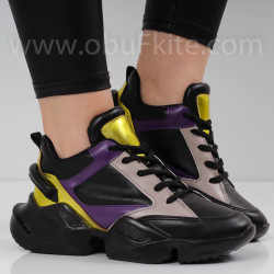 ДАМСКИ МАРАТОНКИ - 04101901 BLACK/MULTI