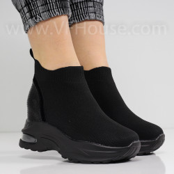 ДАМСКИ КЕЦОВЕ НА ПЛАТФОРМА - 0702-3358212502 BLACK