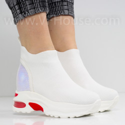 ДАМСКИ КЕЦОВЕ НА ПЛАТФОРМА - 0702-3358212502 WHITE