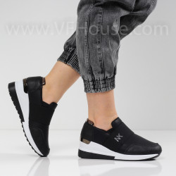 ДАМСКИ КЕЦОВЕ НА ПЛАТФОРМА - 0702-5212507 BLACK