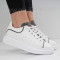 ДАМСКИ КЕЦОВЕ - 21121919 WHITE/SILVER