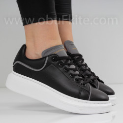 ДАМСКИ КЕЦОВЕ - 21121919 BLACK/SILVER
