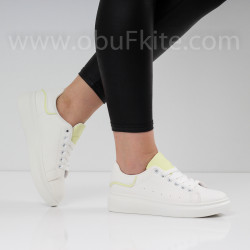 ДАМСКИ КЕЦОВЕ - 21121920 WHITE/GREEN