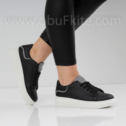 ДАМСКИ КЕЦОВЕ - 21121920 BLACK/GREY