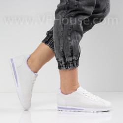 ДАМСКИ МАРАТОНКИ - 0702-6126211412 WHITE-PURPLE