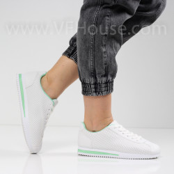 ДАМСКИ МАРАТОНКИ - 0702-6126211412 WHITE-GREEN