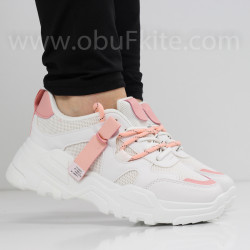 ДАМСКИ МАРАТОНКИ - 0301-3101912 WHITE/PINK