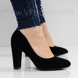 ДАМСКИ ОБУВКИ НА ТОК - 0702-273212223 BLACK