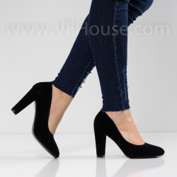 ДАМСКИ ОБУВКИ НА ТОК - 0702-273212223 BLACK