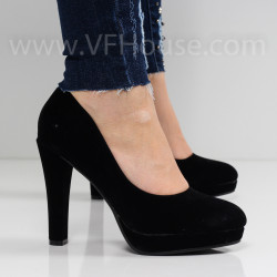 ДАМСКИ ОБУВКИ НА ТОК - 0702-165212325 BLACK