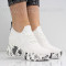 ДАМСКИ КЕЦОВЕ НА ПЛАТФОРМА - 1102-61213104 WHITE